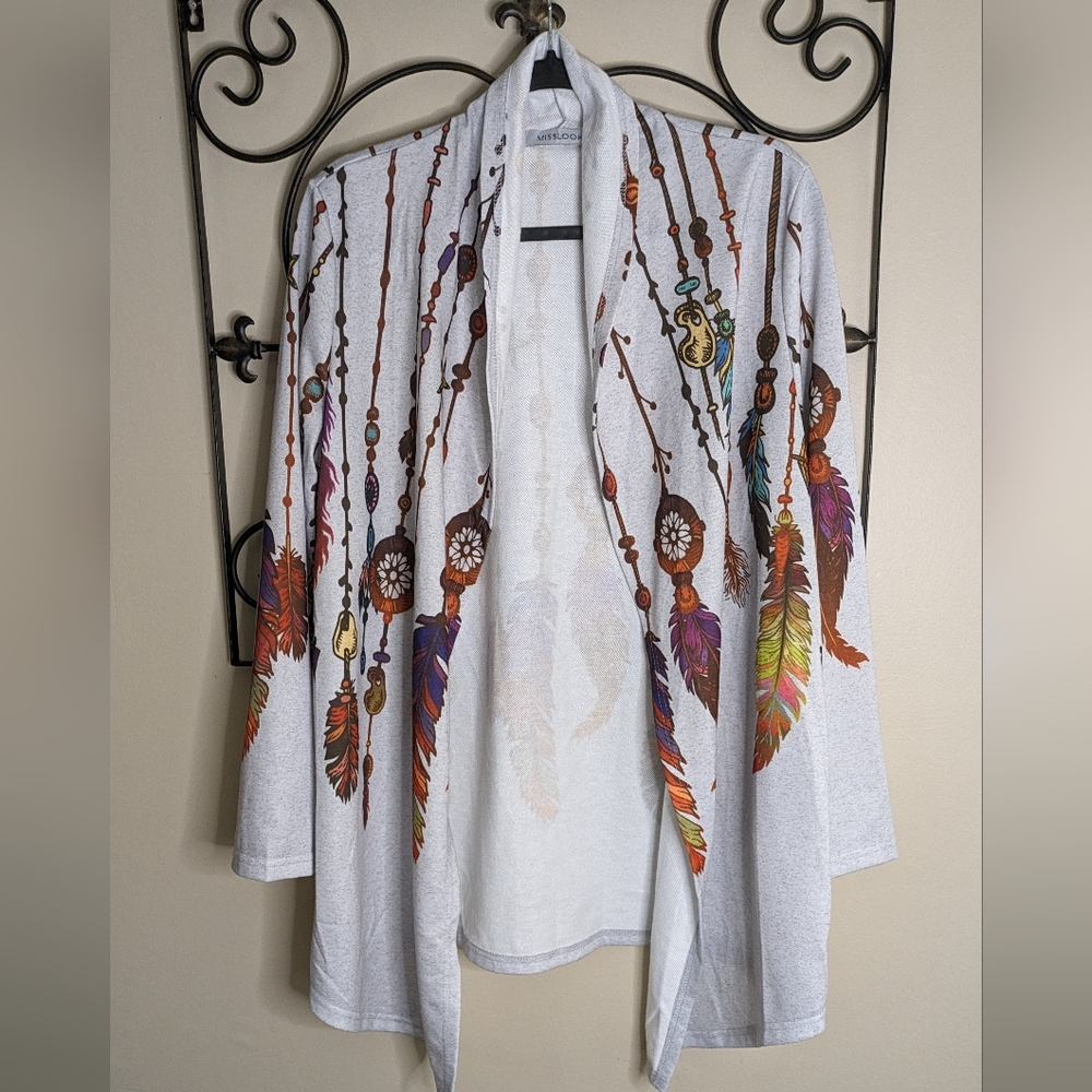 Native American inspired cardigan